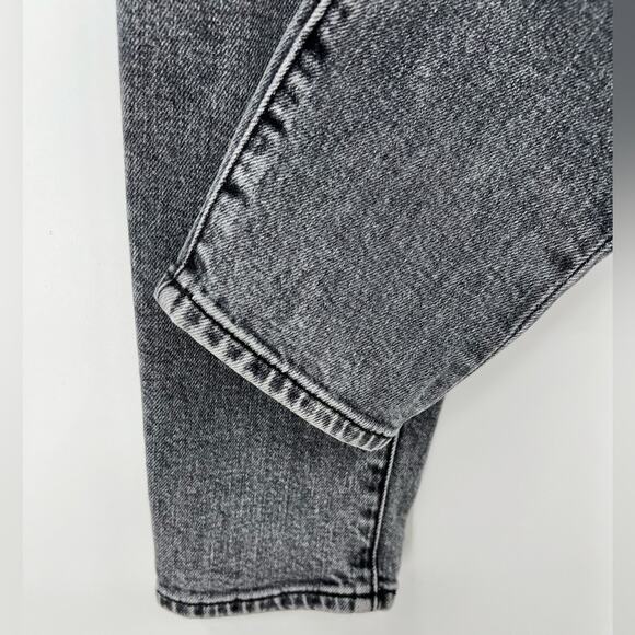 SLVRLAKE Beatnik High Rise Skinny Jeans Slim Harvest Moon Black Gray Grey 24 - Picture 12 of 14